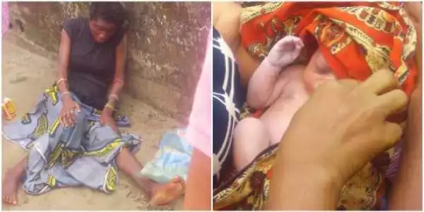 Mentally Challenged Lady Gives Birth To Beautiful Girl In Rivers State (Photos)